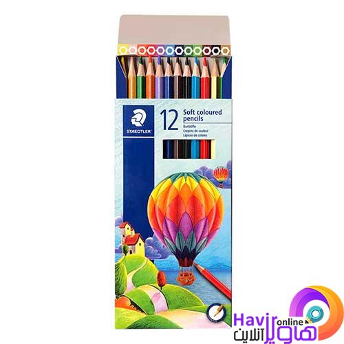 مداد رنگی ۱۲ رنگ استدلر