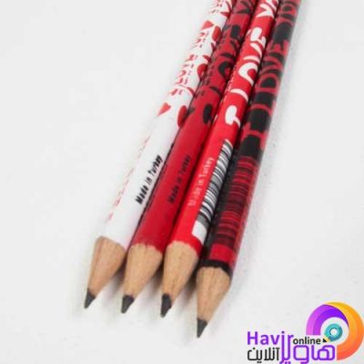 مداد مشکی فکتیس طرح لاو
