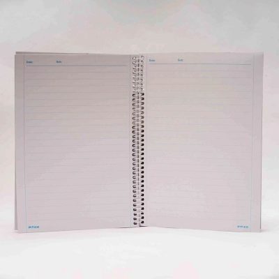 دفتر خط دار سیمی سری BTS طرح شوکی BTS NoteBook SHOOKY