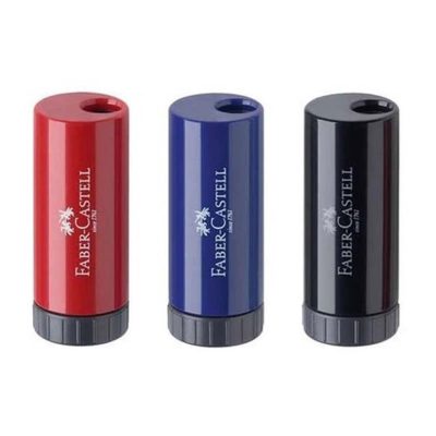 تراش فابرکاستل مخزن دار مدل استوانه ای چرخشی Faber Castel Pencil sharpener cylinder