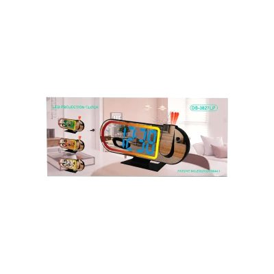 ساعت دیجیتالی رومیزی مدل DS-3827LP